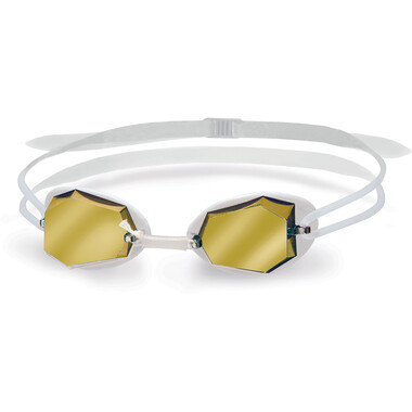 Gafas de natación HEAD DIAMOND GOLD MIRRORED Oro/Blanco 0